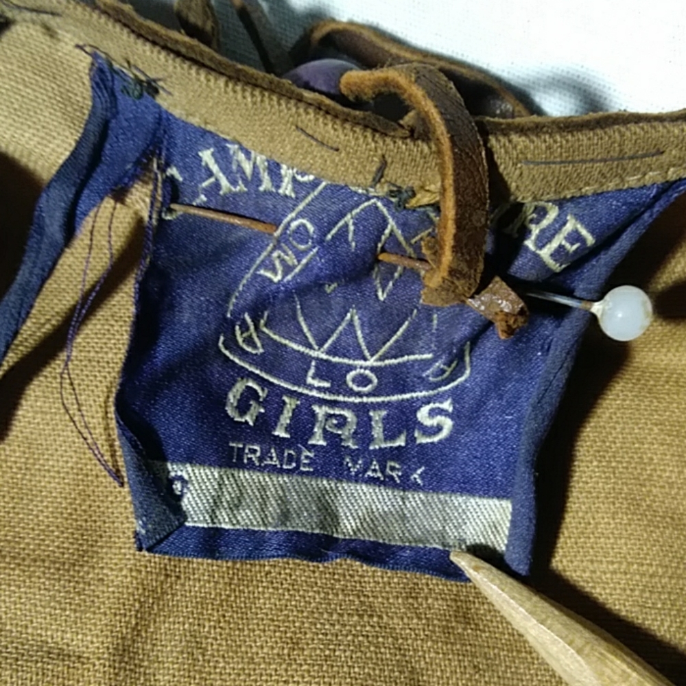 Campfire Girls 1930s 3-piece Ceremonial Outfit - Picture 7 of 8